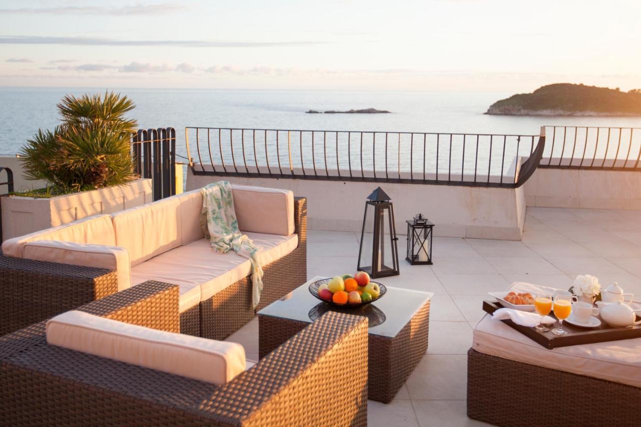 Hotel Croatia Цавтат Экстерьер фото The view from the rooftop