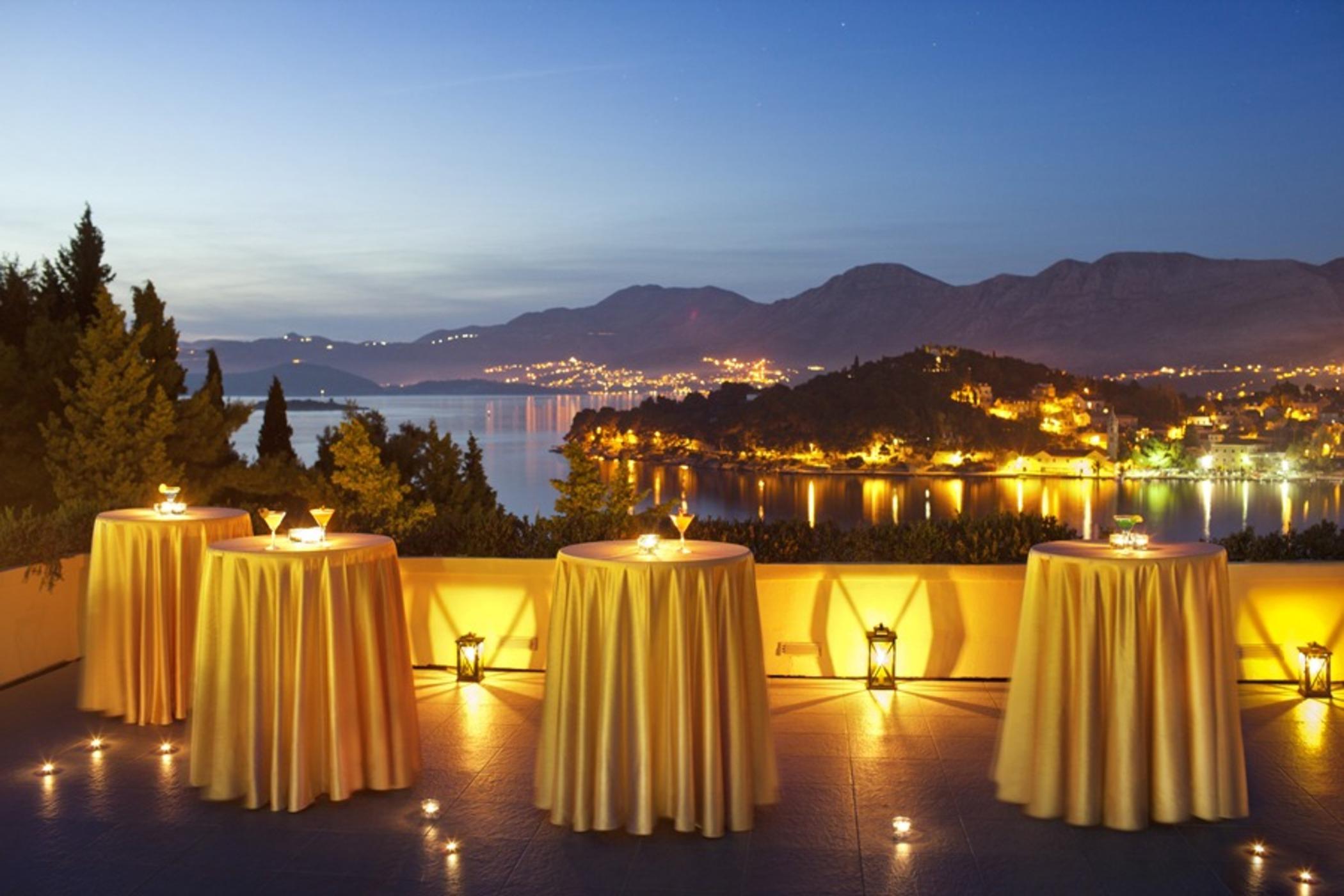 Hotel Croatia Цавтат Экстерьер фото View from the hotel
