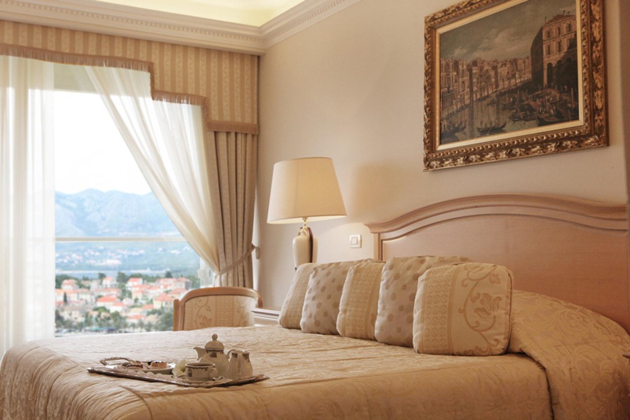 Hotel Croatia Цавтат Экстерьер фото A bedroom at the hotel