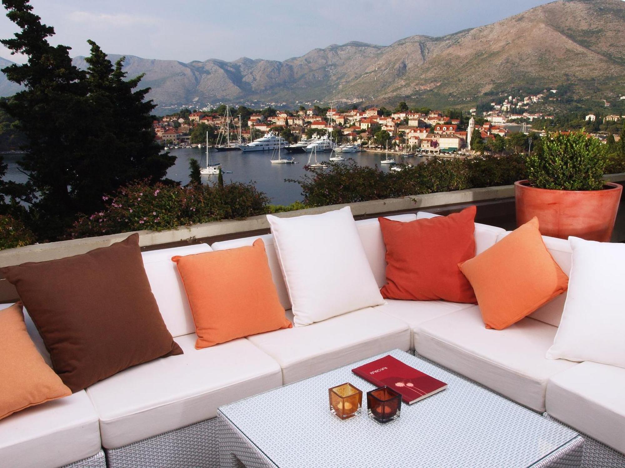 Hotel Croatia Цавтат Экстерьер фото Outdoor furniture