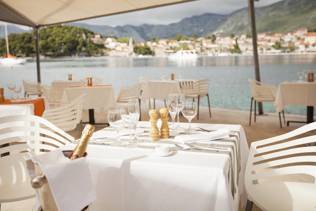 Hotel Croatia Цавтат Экстерьер фото Restaurant